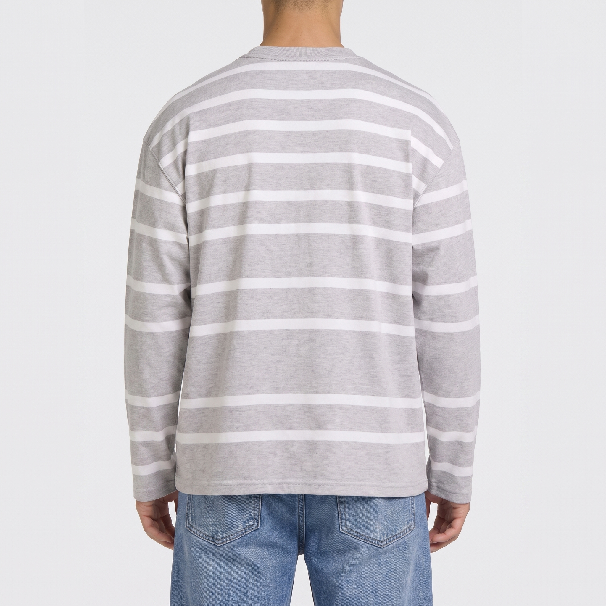 Grey Striped Longsleeve