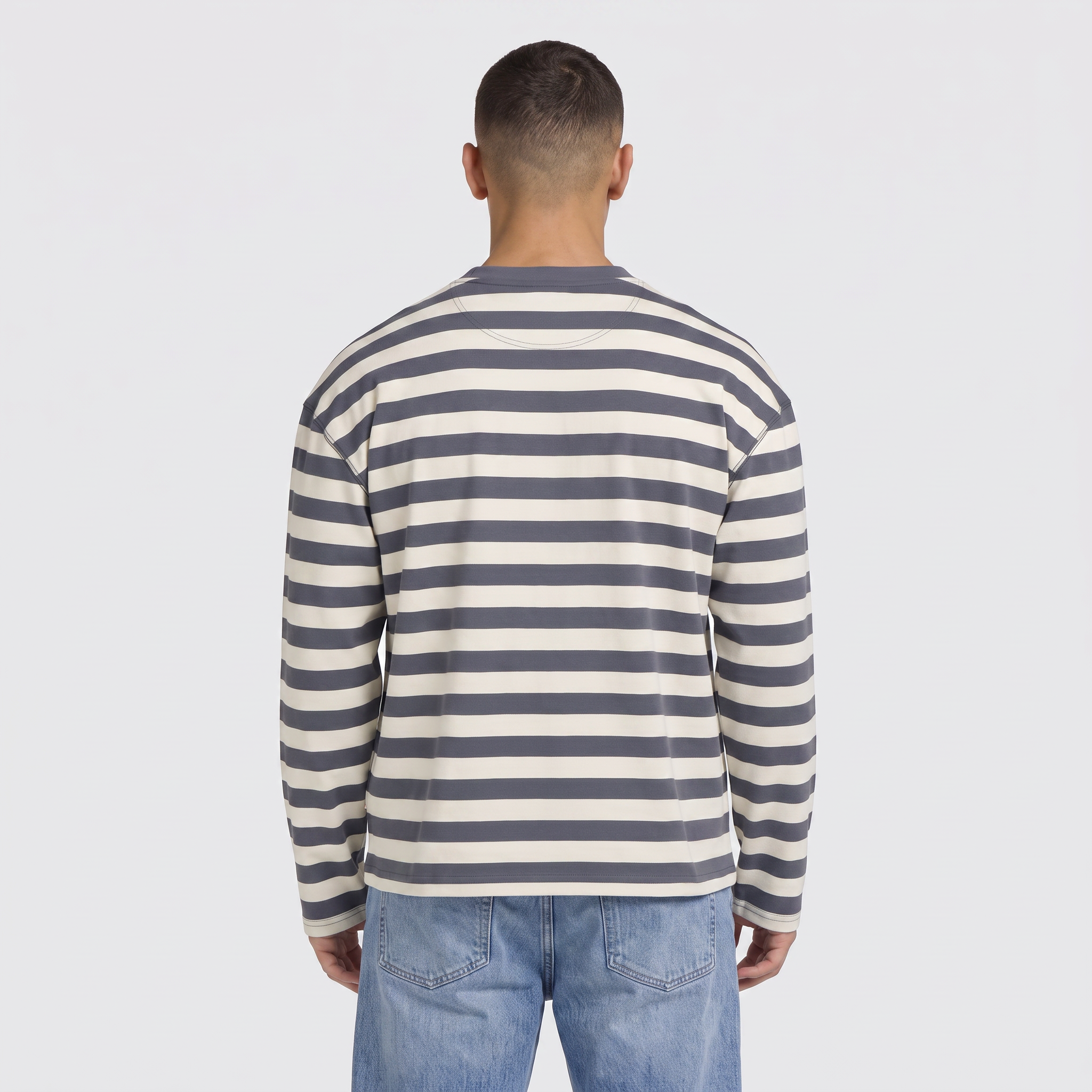 Short striped Longsleeve