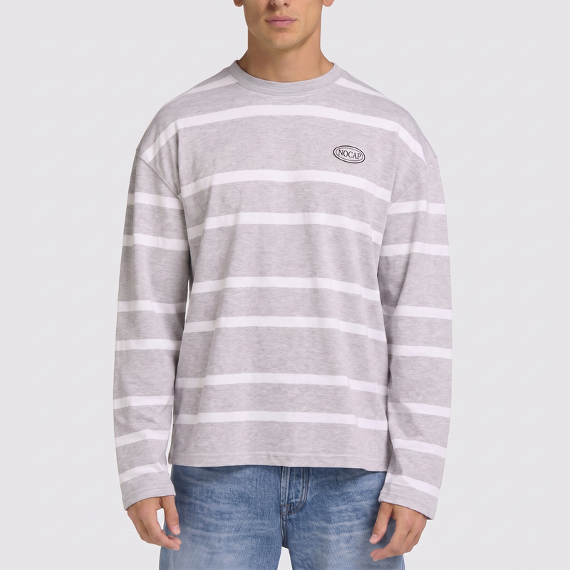 Grigio banda Longsleeve